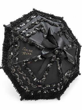 Anne Rice Autographed Gothic New Orleans Jazz Funeral Parasol -Collectible